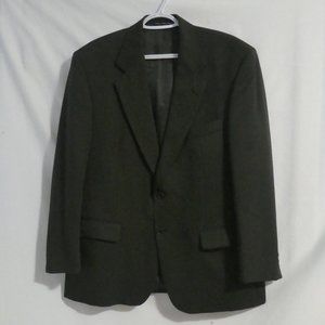 Classic Men's Dark Olive Sport Coat Blazer